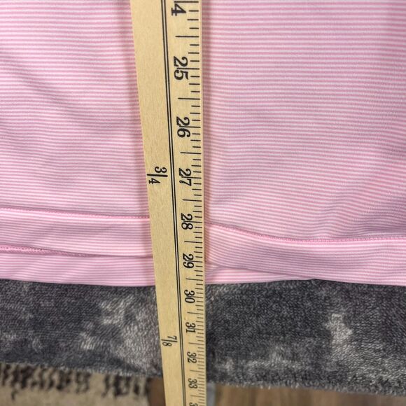 Peter Millar Summer Comfort Bundle Of 2 Polo Blue Pink Striped Golf Men's L - Picture 10 of 14